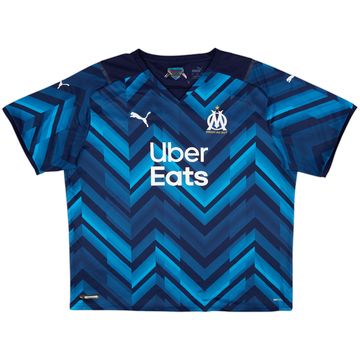 2021-22 Olympique Marseille Away Shirt - 9/10 - (XXL)