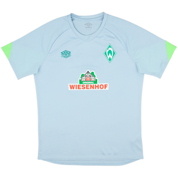 2018-19 Werder Bremen Player Issue Umbro Training Shirt - 9/10 - (L)