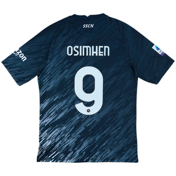 2022-23 Napoli Third Shirt Osimhen #9 - 7/10 - (XXL)