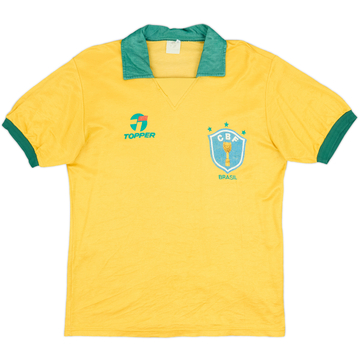 1990 Brazil Home Shirt - 6/10 - (S)