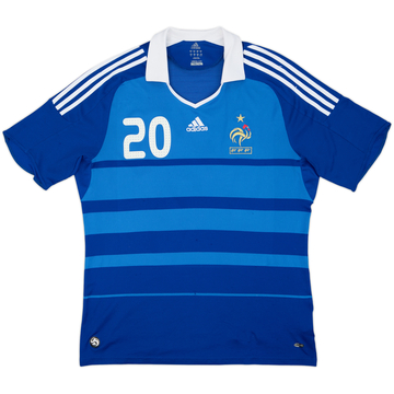 2008-09 France Home Shirt #20 - 8/10 - (XL)