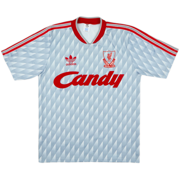 1989-91 Liverpool Away Shirt - 9/10 - (S)