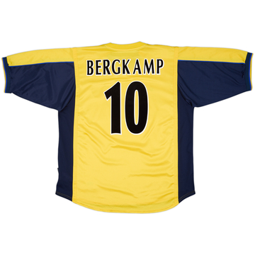 1999-01 Arsenal Away Shirt Bergkamp #10 - 8/10 - (XXL)