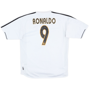 2003-04 Real Madrid Camiseta Local Ronaldo #9 - 5/10 - (M)