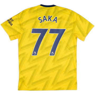 2019-20 Arsenal Away Shirt Saka #77 - 10/10 - (M)