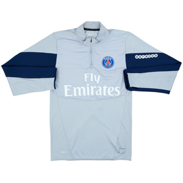 2013-14 Paris Saint-Germain Nike 1/4 Zip Training Top - 4/10 - (S)