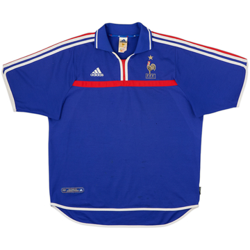 2000-02 France Home Shirt - 5/10 - (XL)