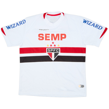 2014 Sao Paulo Home Shirt #9 - 9/10 - (M)