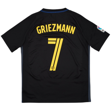 2016-17 Atletico Madrid Away Shirt Griezmann #7 - 8/10 - (M)