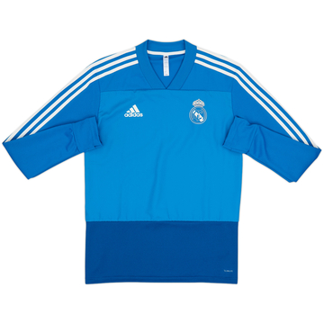 2018-19 Real Madrid adidas Sweat Top - 10/10 - (S)