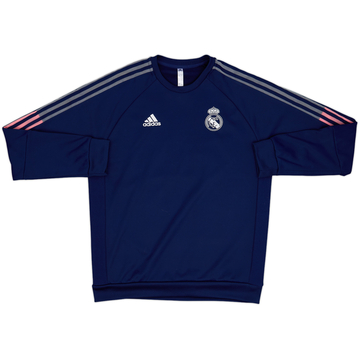 2020-21 Real Madrid adidas Sweat Top - 9/10 - (L)
