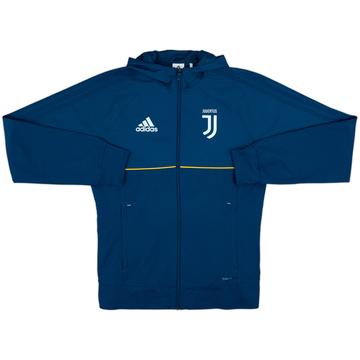 2017-18 Juventus adidas Hooded Track Jacket - 9/10 - (S)