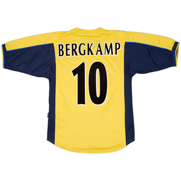 1999-01 Arsenal Away Shirt Bergkamp #10 - 8/10 - (S)
