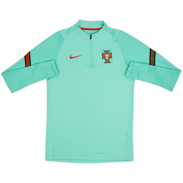 2020-21 Portugal Nike 1/4 Zip Drill Top - 7/10 - (S)
