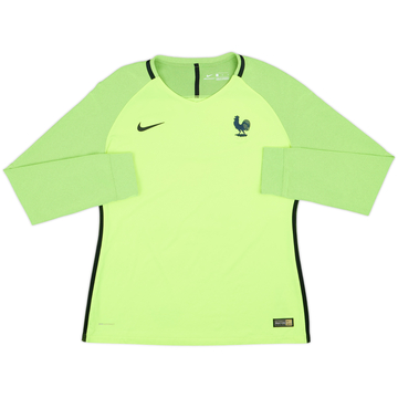 2016-18 France Authentic GK Shirt - 8/10 - (L)