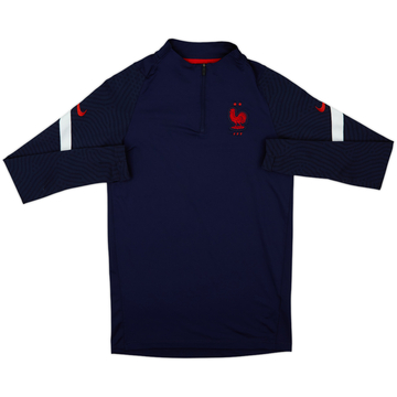 2020-21 France Nike 1/4 Zip Drill Top - 8/10 - (S)