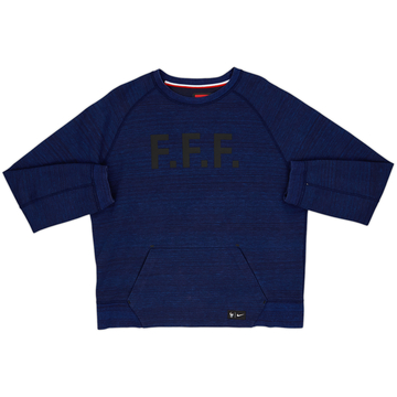 2016-17 France Nike Sweat Top - 9/10 - (L)