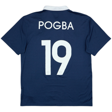 2014-15 France Home Shirt Pogba #19 - 9/10 - (M)