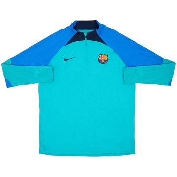 2022-23 Barcelona Nike 1/4 Zip Training Top - 8/10 - (XL)