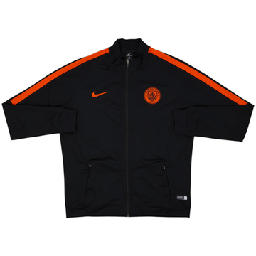 2016-17 Manchester City Nike Track Jacket - 8/10 - (XL)