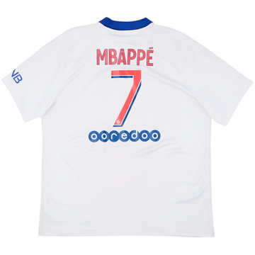 2020-21 Paris Saint-Germain Away Shirt Mbappe #7 - 7/10 - (XL)