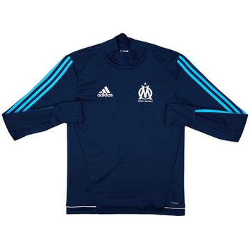 2017-18 Olympique Marseille adidas Sweat Top - 7/10 - (S)