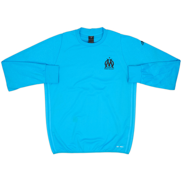 2016-17 Olympique Marseille adidas Sweat Top - 7/10 - (L)