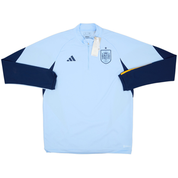 Top de entrenamiento 1/4 Zip adidas de España 2022-24 (L)