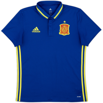 2016-17 Spain adidas Polo Shirt - 9/10 - (M)