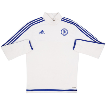 2015-16 Chelsea adidas Top de entrenamiento con cremallera 1/4 - 5/10 - (S)
