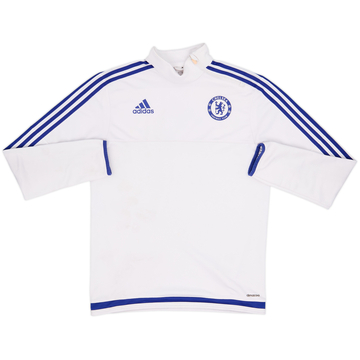 2015-16 Chelsea adidas 1/4 Zip Drill Top - 5/10 - (S)