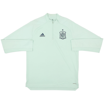 2020-21 Spain adidas 1/4 Zip Drill Top - 9/10 - (L)
