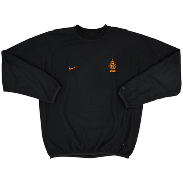 2002-04 Netherlands Nike Fleece Sweat Top - 8/10 - (L)
