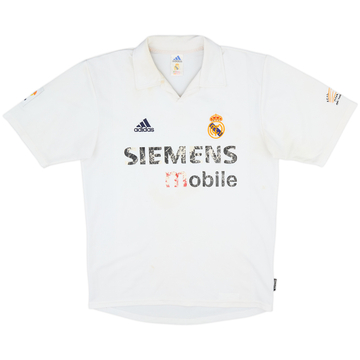 2002-03 Real Madrid Centenary Home Shirt - 4/10 - (S)