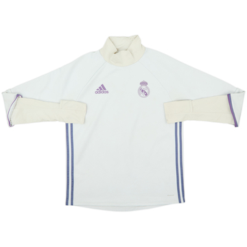 2016-17 Real Madrid adidas Sweat Top - 6/10 - (M)