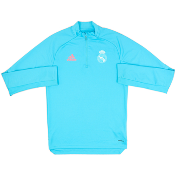 Top de entrenamiento con cremallera de 1/4 adidas del Real Madrid 2020-21 - 8/10 - (S)