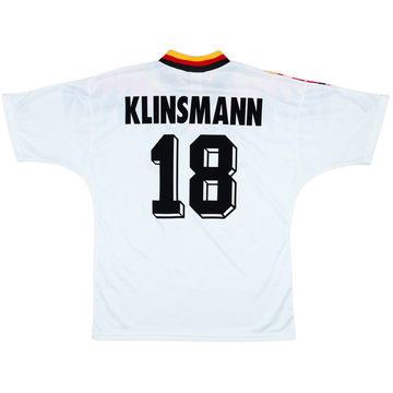 1994-96 Germany Home Shirt Klinsmann #18 - 8/10 - (L)