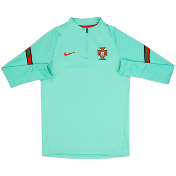 2020-21 Portugal Nike 1/4 Zip Drill Top - 7/10 - (M)