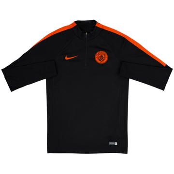 Top de entrenamiento con cremallera de 1/4 Nike del Manchester City 2016-17 - 10/10 - (S)