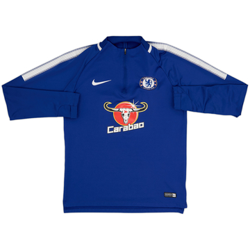 2017-18 Chelsea Nike 1/4 Zip Drill Top - 8/10 - (S)