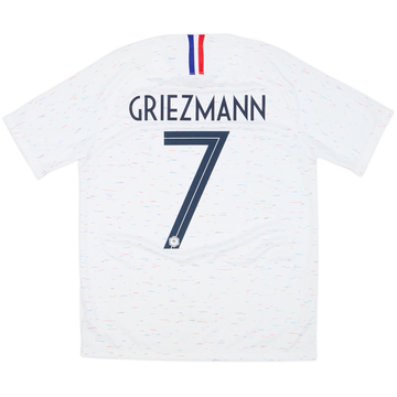 2018 France Away Shirt Griezmann #7 - 8/10 - (M)