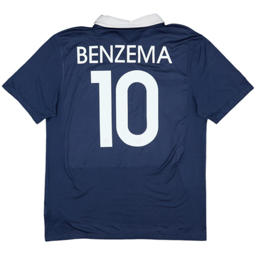 2014-15 France Home Shirt Benzema #10 - 4/10 - (L)