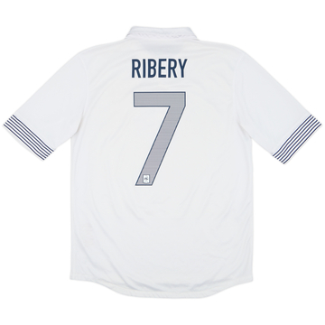 2012-13 France Authentic Away Shirt Ribery #7 - 7/10 - (M)