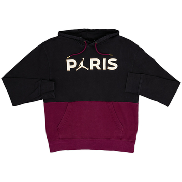 2020-21 Paris Saint-Germain Jordan Hooded Sweat Top - 8/10 - (M)