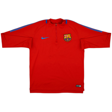 2017-18 Barcelona Nike 1/4 Zip Training Top - 7/10 - (M)