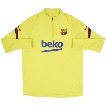 2020-21 Barcelona Nike Top de entrenamiento con cremallera de 1/4 - 4/10 - (XL)