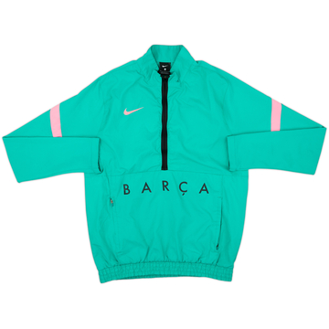 2020-21 Barcelona Nike 1/2 Zip Drill Top - 10/10 - (S)