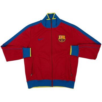 2010-11 Barcelona Nike N98 Track Jacket - 9/10 - (M)