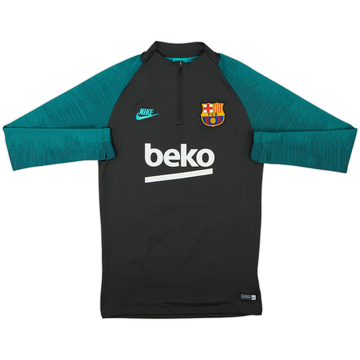 2019-20 Barcelona Nike 1/4 Zip Drill Top - 10/10 - (S)