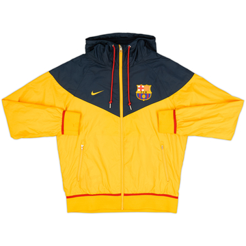 2015-16 Barcelona Nike Chaqueta de chándal con capucha - 8/10 - (M)